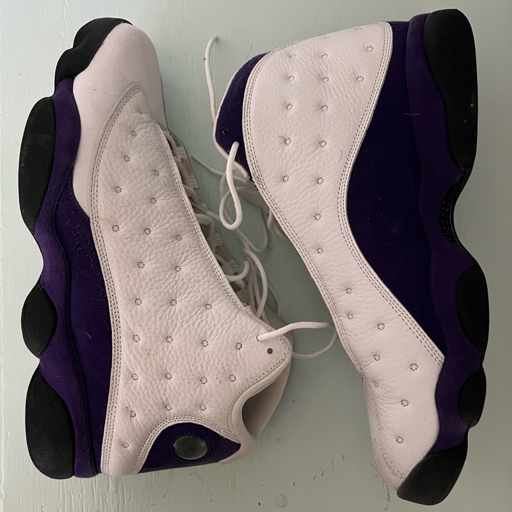 Jordan Retro 13s White and Purple